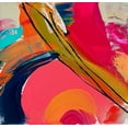 thumbnail image 2 of Orlov, Irena 15x15 White Modern Wood Framed Museum Art Print Titled - Joyful Modernist Abstraction II, 2 of 4