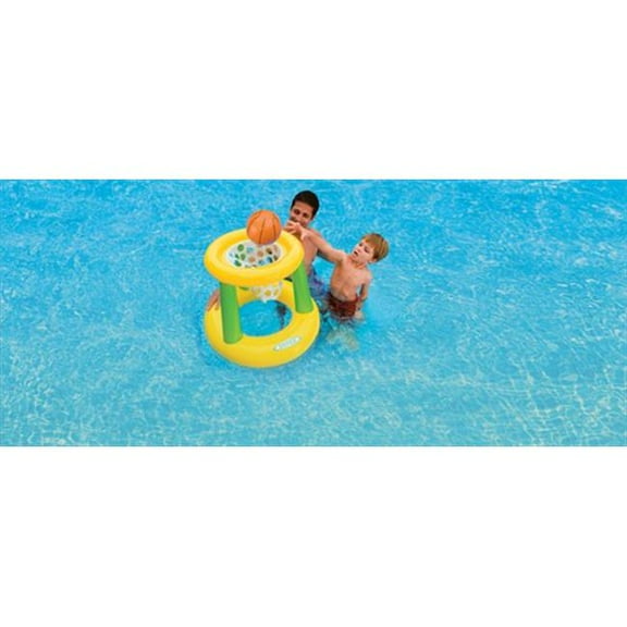 Intex Vinyl Hoops Pool Toys, Yellow - 2 Pack