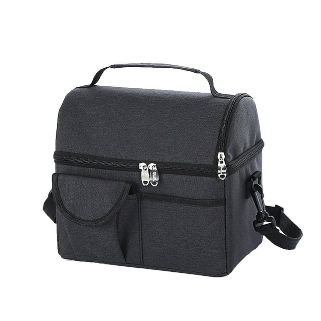 Sac de Plage Isotherme à Fermeture Éclair, Sac à Lunch Réutilisable, Sac pour Bureau, École, Pique-Nique, Plage, Sac à Lunch Étanche, Sacs à Lunch Isothermes pour Femmes, Sacs à Lunch pour Femmes Isothermes