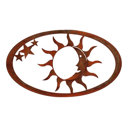 7055 Inc Sun Oval Wall D cor