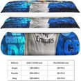 thumbnail image 5 of 3pcs Cristiano R Duvet Cover 3D Printed Pillowcase Bed Linen, Zipper Closure Microfiber CR7 Bedding Set for Adults and Kids, 5 of 5