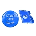 thumbnail image 3 of Almencla New Engine Start Stop Ignition + M Button Sticker For E90 E92 E93 M3 M Model, 3 of 8