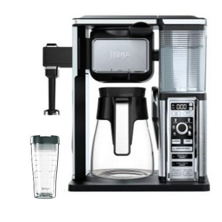 - Ninja Auto-IQ Coffee Maker Brewer Bar System with Glass Carafe (Refurbished)