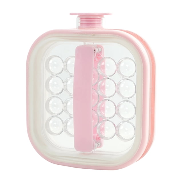 2 In 1 Ice Machine Water Bottle With A Capacity Of 1 Liter. It Features A Leak Proof Silicone Freezer Container. Also Includes A Portable Spherical Ice For Making