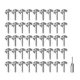 thumbnail image 3 of 50 piezas de grapas para cercas, accesorios resistentes, fáciles de usar, prácticos y prácticos clavos para cercas de madera blanda, 3 of 8