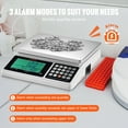 thumbnail image 5 of VEVOR Industrial Counting Scale, 30 kg x 1 g, Digital Scale for Parts and Coins, g/kg/lb Units, Electronic Gram Scale Inventory Counting Scale Kitchen Jewelry Scale with RS232 Port and LCD Screen, 5 of 9