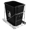 thumbnail image 2 of Ormeli Pull Out Trash Can Under Cabinet Adjustable Garbage Slideout Shelf For Kitchen Roll-Out Sliding Rack For Waste Can Under Kitchen Sink/Panty Trash Can Not Included, 2 of 5