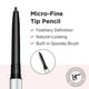thumbnail image 4 of Lápiz de cejas IT Cosmetics Brow Power Micro Universal Taupe, 4 of 5