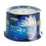 TDK Electronics 61611 DVD+R Double Layer 8.5GB 50pk