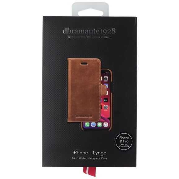 dbramante1928 Lynge 2-in-1 Wallet Magnetic Case for iPhone 11 Pro / Xs / X - Tan