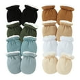 thumbnail image 4 of Fashionable Hat Mittens Set Fleece Cap And Gloves For Stylish Outfits And Daily Outdoor Activity, 4 of 7