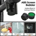 thumbnail image 6 of Stoneway Commercial Spring Pull Down Kitchen Sink Faucet with Sprayer and Pot Filler Oil Rubbed Bronze, Single Handle Spring Pre-Rinse High Arc Tall Modern, 6 of 11