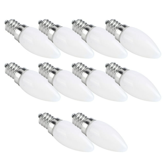 Bombillas, 10 piezas Mini E12 LED Luz LED W Bombilla pequeña Optimizada para la excelencia