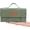 Green, variant on Travel Spice Kit, Portable Spice Bag with 10 Spice Jars, Canvas Seasoning Storage Bag Organizer, Seasoning Bottle Holder with Mini Condiment Bottle, Condiment Container Set for Outdoor Camping BBQ.