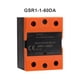 thumbnail image 3 of Matsuzay Reemplazo de relé de estado sólido de entrada de 3-32V, relés monofásicos de oficina, controlador de interruptor, componentes electrónicos, Electrónica miscelánea GSR1-1-60DA, 3 of 6