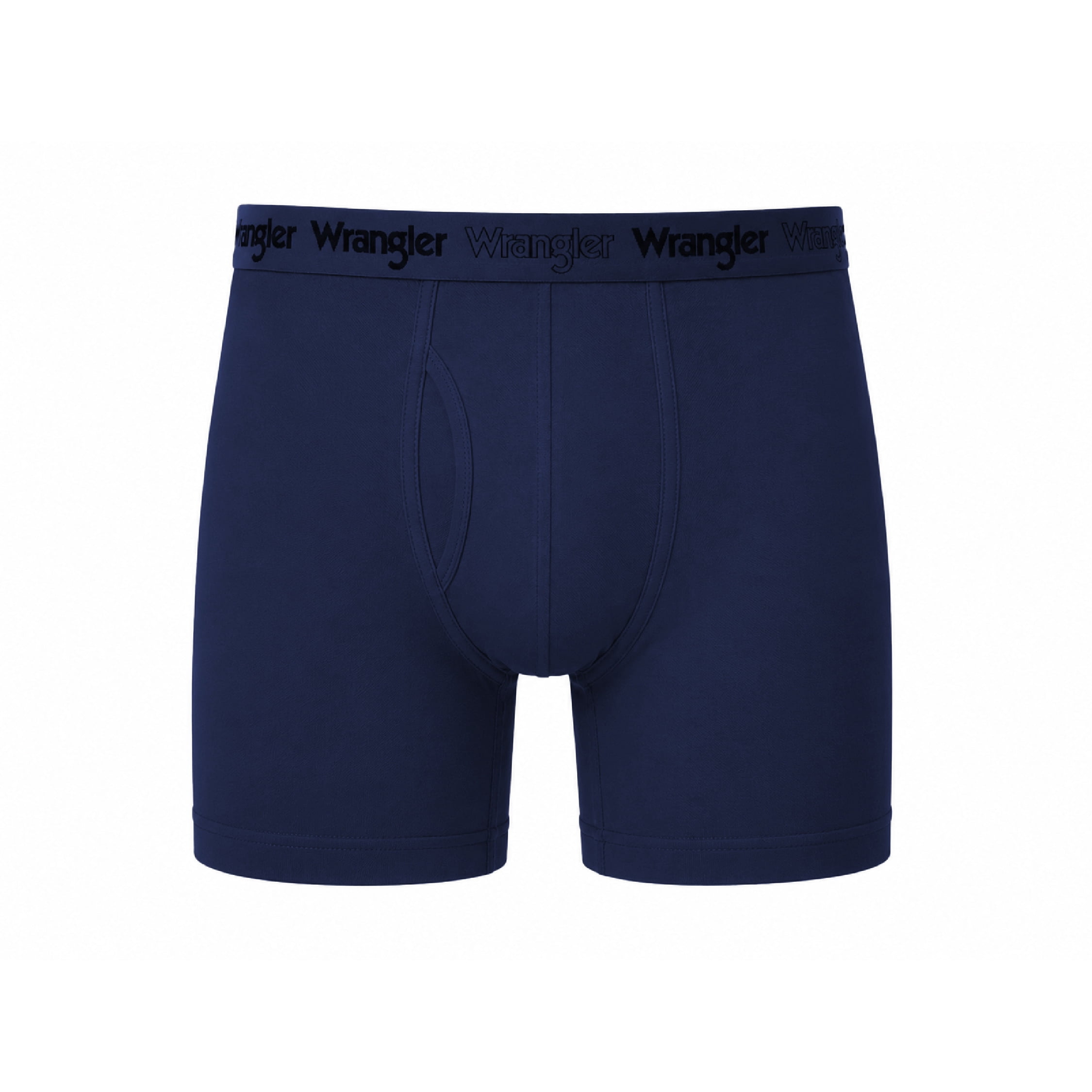 Wrangler Men's Flex Microfiber 6" Boxer Brief, 6 Pack