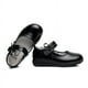 thumbnail image 3 of Zapatos de cuero para niños, zapatos de princesa, piel de vaca real, zapatos de cuero de dos capas, negros y blancos para niñas y niñas, estudiantes, zapatos de ceremonia para, 3 of 3