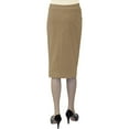 thumbnail image 2 of Women's Stretch Plush Corduroy Pencil Skirt, 2 of 10
