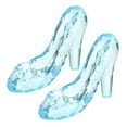 thumbnail image 5 of 2 adornos de cristal para zapatos de fiesta, decoración de acrílico, tacones altos, estatuas de zapatos, 5 of 5