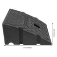 thumbnail image 2 of GOOHOCHY Sidewalk Ramps For Vehicles Plastic Ramp Mat With Shaped Texture For Outdoor Use 1Set, 2 of 8