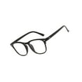 thumbnail image 1 of Maytalsory Eye Glasses Flat Lens Spectacle Frame Blocking Light Blue for Women Black 1Set, 1 of 6