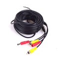 thumbnail image 1 of Camecho DC 12V Power Audio Video AV Extension Cable for Cars/Tuck/Bus/Trailer Reverse Parking System 10M/33ft 15M/49ft 20M/66ft, 1 of 6