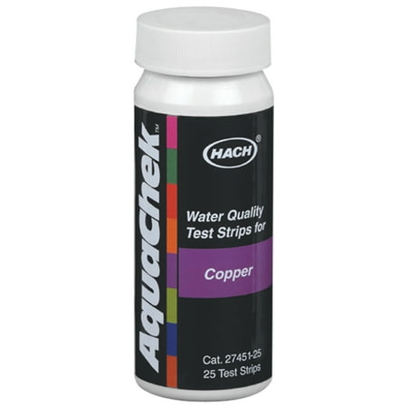 AquaChek Water Testing Strips Copper (25)