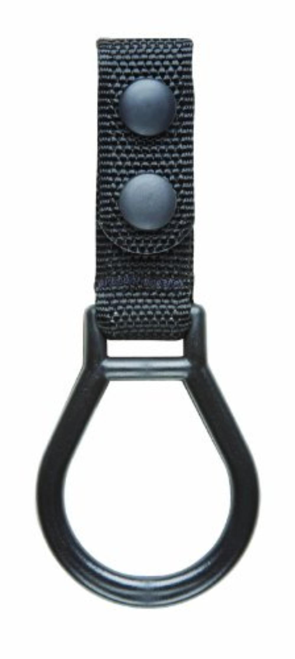 Bianchi 7409K Keeper with Flashlight Ring (Black), 1 web belt keeper