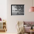 thumbnail image 3 of Historic Framed Print, Along the shore, Upper Saranac Lake, Adirondack Mts., N.Y., 17-7/8" x 21-7/8", 3 of 9