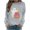Light Gray [Halloween Shirts for Women Clearance Sales], variant on WEIWEN Halloween Sweatshirts for Women Cute Ghost Pumpkin Graphic Crewneck Long Sleeve Sweaters for Women Spooky Season Pullover Tops Womens Fall Fashion Clothing Green, S