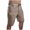 Khaki, variant on WREESH Men's Cargo Shorts Tactical Shorts Outdoor Mountaineering and Hiking Shorts Casual Solid Work Shorts with Pockets Black