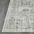 thumbnail image 4 of Loomaknoti Rhane Allory 2' x 7' Gray Oriental Indoor Runner Rug, 4 of 9