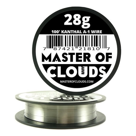 100ft. Kanthal A1 Resistance Wire 28 AWG Gauge 100'