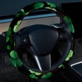 thumbnail image 2 of Saint Patrick's Day 14.5 Inch Printing PVC Leather Auto Accessories Steering Wheel Covers Car Wheel Covers Steering Wheel Cover, 2 of 6