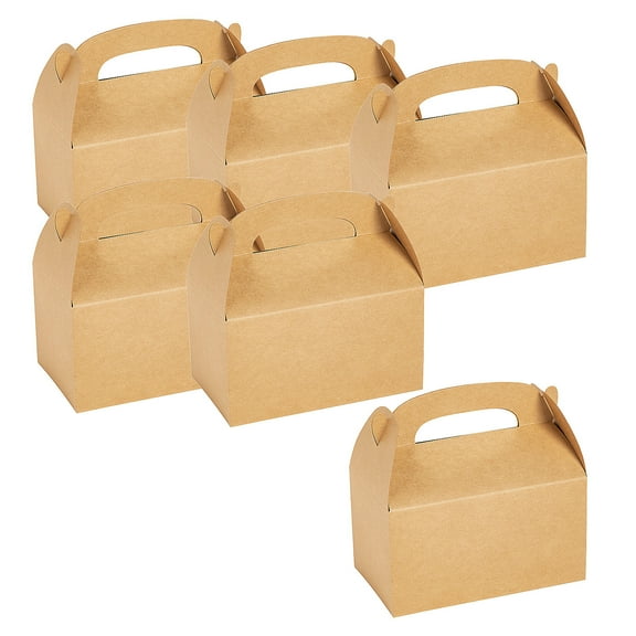 Kraft Favor Boxes Bulk 48 Pc