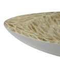 thumbnail image 4 of DecMode 21" x 8" White Mother of Pearl Shell Nautical Tray, 1-Piece, 4 of 11