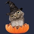 thumbnail image 3 of CafePress - PD Moreno's Halloween Owl - Kids Hooded Sweatshirt, Classic Hoodie, 3 of 4