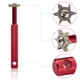thumbnail image 2 of Naiovety Afilador de palos de golf Herramienta de afilado de ranurado de palos de golf Afilador de palos de golf Aleación de cabeza 4 colores Golf rojo Naiovety OD0093-04, 2 of 6