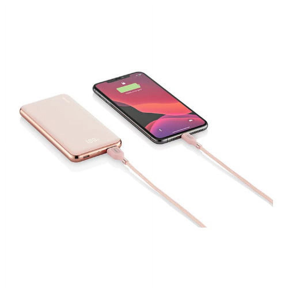Ubio Labs Silhouette 6,000mAh Portable Power Bank (Pink/Rose Gold) - image 4 of 4