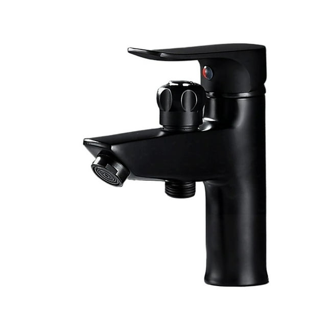 Bathroom Basin 2 In 1 Faucet, Brass Handheld Toilet Bidet Faucets, Sprayer Cold And Hot Water Mixer Bathtub Tap With Shower Set ,Versatile Features
