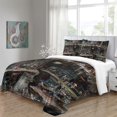 thumbnail image 4 of Bedding Sets 3D Strange Plants and Animals Printed Quilt Cover Set Creative Bed Gift,Full (80"x90"), 4 of 5