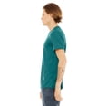 thumbnail image 3 of The Bella + Canvas Unisex Triblend Short Sleeve T-Shirt - TEAL TRIBLEND - L, 3 of 4
