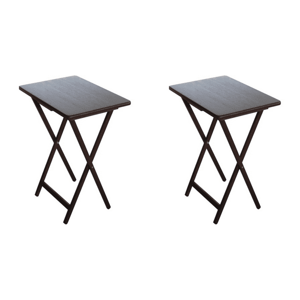 Catrimown Folding Tv Tray Table And Cup Holder With 6 Height And Angle Adjustments The Original Tv Tray End Table Black Tv Trays Home Kitchen Femsa Com