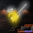 thumbnail image 4 of Handmadetneonsign We Love Pasta Neon Sign, Italian Cuisine Led Sign, Food Wall Art, Wall Decor 92984, 4 of 5
