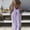 Purple, variant on Women's Casual Sleeveless Round Neck Summer Dress