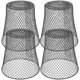 thumbnail image 1 of 4pcs Multi-use Plant Cover Mesh Designed Flowerpot Cover Reusable Plant Cage, 1 of 3