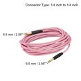 thumbnail image 4 of Cable para Guitarra Instrumento Unique Bargains 19,69 Pies 1/4 Pulgadas a 1/4 Pulgadas Rosa Paquete de 2, 4 of 5