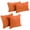 Tangerine Dream, variant on Double-corded Solid Microsuede Throw Pillows with Inserts (Set of 4) 9819-CD-S4-MS-TD