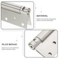thumbnail image 4 of 2 Pcs Cabinet Hinges Kitchen Furniture Soft Close Self Closing Spring Stainless Steel Automatic, 4 of 6