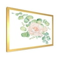 thumbnail image 2 of Designart 'Bouquet of Pink Roses Flowers and Eucalyptus Leaves' Traditional Framed Art Print, 2 of 4